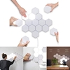 LED Quantum Hexagonal Wall Lamp Modular Touch Sensor Light Fixture Living RoomDecorative Smart Light