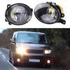 Left/ Right Car Front Fog Lights Spot Lamp with Bulb Amber for VW T5 T5.1 Transporter 2010 On