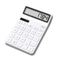 LEMO Desktop Calculator Photoelectric Dual Drive 12 Number Display Automatic Shutdown Calculator For Office Finance From