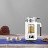LIFE ELEMENT 600W Electric Health Pot 600ML Tea Pot Water Kettle Temperature Display Double Thermal Insulation Bottle Co