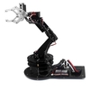 LOBOT 6 DOF Aluminum RC Robot Arm Gripper APP Stick ControlProgrammable Educational Kit