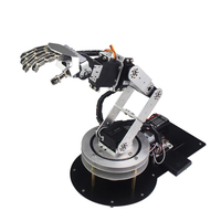 LOBOT 6DOF Metal RC Robot Arm ProgrammableMP3 Music With Digital Servo