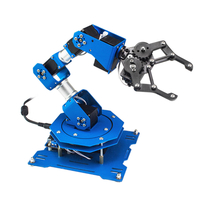 LOBOT 6DOF Scratch Metal RC Robot Arm Programmable Stick/APP Control With Servos