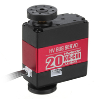 LOBOT LX-224HV 20KG Metal Gear 3-Interfaces Data Feedback Series Bus Servo For RC Robot