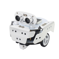 LOBOT Qbot Pro DIY Scratch3.0 Programmable Multifunctional Tracking Avoidance APP Smart RC Robot Car Compatible With