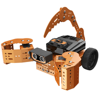 LOBOT Qdee Micro:bit DIY Program APP Control Color Recognition Tracking Smart RC Robot Car