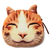 Lovely Dog Cat Face Coin Zipper Purse Pouch Pocket Mini Wallet