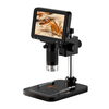 LP050/LP050H 5-Inch IPS HD 1080 Digital Microscope Resolution Adjustable LED Lights Manual Focus Mode Multilingual Suppo