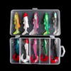 LUSHAZER 10 Pcs/Set 8/8.5cm Fishing Lure Spinning Jigging Bait