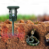 LyRay 669A Garden Solar Powered Ultrasonic Animal Repeller Strong LED Flashing Light Mechanical Wave Snake Mouse Insect