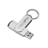 Machenike USB3.0 Type-C Micro USB 3-in-1 Flash Drive 32G 64G 128G USB Disk Mini Metal U Disk Pen Drive for Mobile Phone