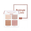 MAGIC Highlighter Powder Palette Shimmer Face Contouring Highlight Face Bronzer Makeup 4 Colors Highlighter Brighten Ski