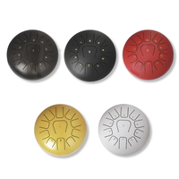 Mebite 12 Inches 11 Notes Steel Tongue Drum Handpan Instrument with Drum Mallets and Bags