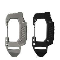 MecArmy FL10 Titanium EDC Carabiner Flashlight 360 Lumens LED Work Lamp Camping Emergency Lantern
