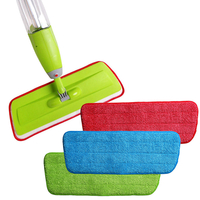 Microfiber Spray Mop Replacement Head Pads Floor Cleaning Cloth Paste to Replace Cloth Household Cleaning Mop Accessorie