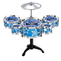 Mini Jazz Drum Rock Kids Education Percussion Musical Instrument Fun Toy Gift