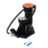 Mini Portable Bicycle Tire Air Pump FootPress High Pressure Inflator Accessory
