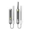 Mini Telescopic Blade EDC Pocket Paper Cutter Portable Outdoort Hiking Climbing Keychain Blade