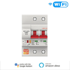 MoesHouse Tuya 80A 2P Smart WiFi Circuit Breaker APP Remote Control Schedule Setting Voice Control Compatible With Alexa
