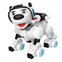 Mofun 1901 Smart Dog Programmable Infrared/Touch Control Patrol Dance Sing Shooting RC Robot Toy Gift