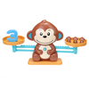 Montessori Monkey Math Match Game Balancing Board Scale Number Balance Game Educational Toys for Children
