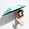 Mrosaa UB-5 3 Folding 8 Bones Reverse Automatic Anti-UV Umbrella Compact Waterproof Self Standing for Sunny Rainy Days