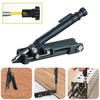 Multi-function Scribing Tool DIY Woodworking Adjustable Plastic/Metal Profile Scribing Ruler Contour Gauge Scribe Compas