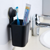 Multi-function Suction Cup Toothbrush Rack Sucker Wall Mounted Bathroom Toothpaste Toothbrush Holder Free Punching