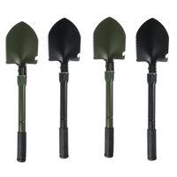Multi-purpose Shovel Garden Tools Outdoor Survival Folding Military Camping Shovel Defenses Security Tools