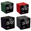 Multifunction LED Digital Alarm Clock Bluetooth Speaker with FM Radio AUX TF USB Music Player Handsfree With Mic for pho