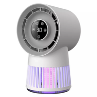 Multifunctional 360-Degree Circulating Mini Fan with Built-In Mosquito Killer USB Charging Switchable Gears and Long-las