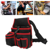 Multifunctional Tool Belt 600D Polyester Oxford Fabric Multi-Pocket Adjustable Buckle Hands-Free Tool Carrier for Carpen