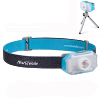 Naturehike 360 Lumens LED Headlamp Outdoor Fishing Hunting 4 Modes USB Rechargeable Tent Light With Tripod Headband