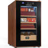 NEEDONE Electric Cigar Humidor 48L with Heating & Cooling Quiet Control Thermostatic Cooler Cabinet for 350 Counts with