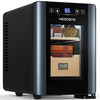 NEEDONE Electric Cigar Humidor 8L with Heating and Cooling Quiet Control System Thermostatic Cooler Cabinet Humidor Box
