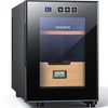 NEEDONE Humidor 16L with Cooling and Heating Temperature Control System Electric Cooler for 100 Counts with Digital Hygr