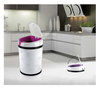 New Fashion 8L Inductive Type Trash Can Smart Sensor Automatic Kitchen and Toilet Rubbish Bin Stainless Steel Waste Bin