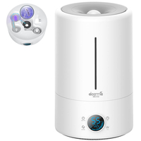 [New Version]Deerma F628S UV Lamp Sterilization Smart Humidifier5L Water Capacity 12-hour Timing Touch Display