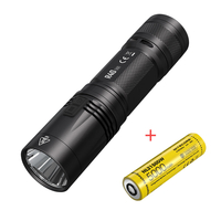 NITECORE R40 V2 XP-L2 V6 1200LM 344m USB-C Rechargeable Tactical Flashlight with 5000mAh 21700 Battery