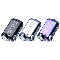 Nitecore Tini SS XP-G2 S3 380LM USB Rechargeable Mini Keychain Light EDC LED Flashlight