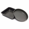 Non-Stick Bakeware Cake Baking Tin Tray Bakeware Pan Mould Bake Mold Round Square Shape DIY Baking Tools for Wedding Par
