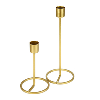 Nordic Style 3D Geometric Candlestick Metal Wall Candle Holder Sconce Home Decor