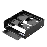 Olmaster MR-8801 2.5 Inch SSD HDD Case Hard Drive Enclosure HDD Holder Mounting Bracket for 3.5" HDD/ 2.5" HDD/SSD