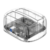 ORICO 6239C3-C 2.5/3.5 inch TYPE-C External Mobile Hard Disk Box 2 Bay Transparent USB3.0 Hard Drive Dock with Offline C