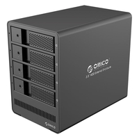 ORICO 9558RU3 3.5-Inch Multi Bay External Hard Drive Enclosure with RAID Aluminum Alloy USB3.0 Type-B Data Shelter