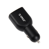 ORICO UCA-3U 3 Port USB Car Charger 2.4A 1Afor iPad/iPhone/iPod/HTC