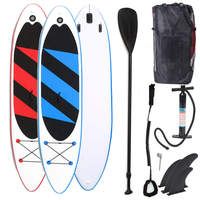 Outdoor 10.5ft Inflatable Surfboard Set Stand Up Adjustable Saddle Surf Boat Wave Ride Water Sports SUP Board