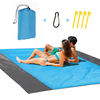 Outdoor Multifunctional Lightweight Travel Blanket Nylon Picnic Mat for Beach Picnic Camping Hiking Activities
