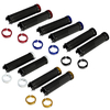 OUTERDO One Pair of Anti-slip Handlebar Handle Aluminum for Road Bicycle
