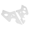 Pair Left & Right Unpainted Motorcycle ABS Injection Fairing for SUZUKI GSXR600/750 2004 2005
